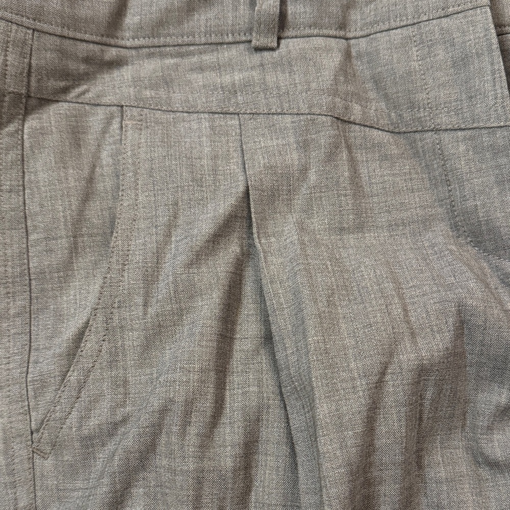 Theory Women's Gray cuffed Ankle Pants - Picture 2 of 12